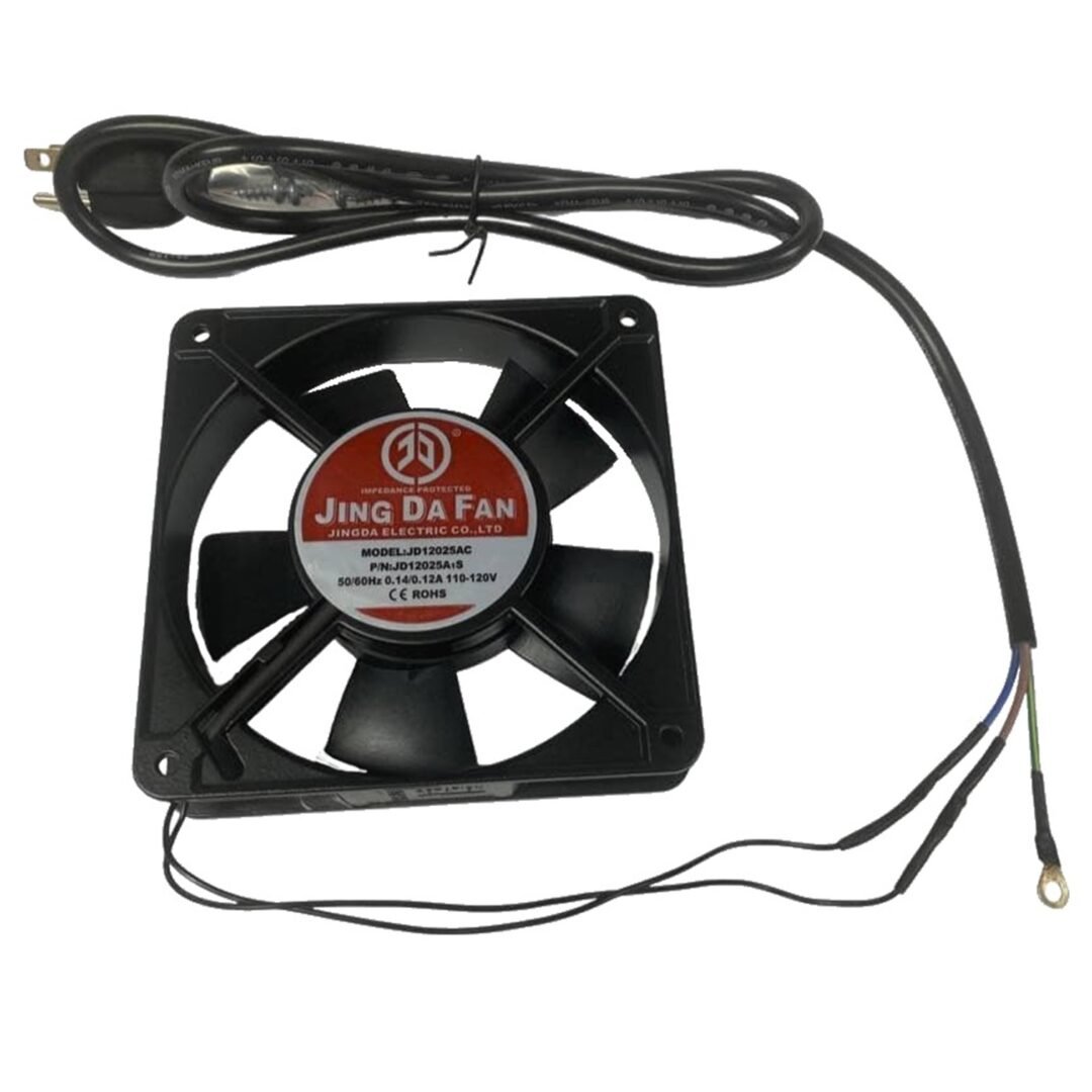 Fan cooler para rack Online Networks negro 12x12x38